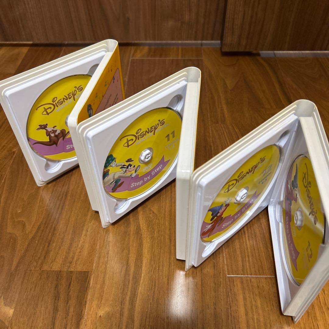 ディズニー 英語教材 Step by Step DVD12巻セット