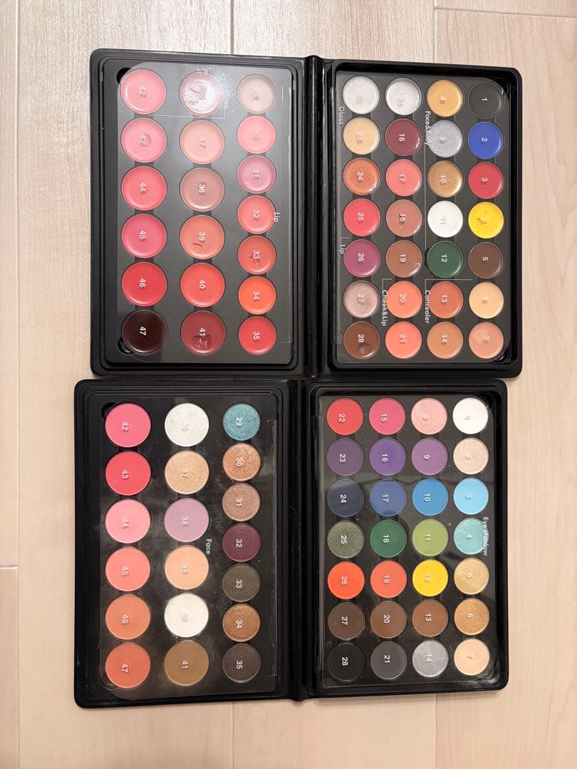 プロ用メイク道具一式セット　ブリディエ　BRI-DE 美容学生教材