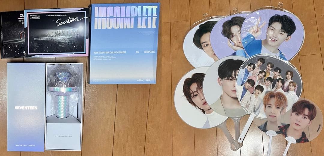 SEVENTEEN DVD ペンライト　うちわ　セット