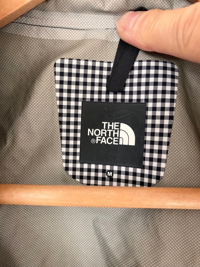 THE NORTH FACE ノースフェイス　ナイロンジャケットギンガムチェック
