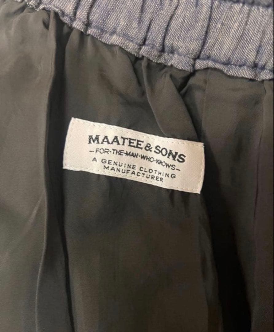 J*N様 希少 EASY PANTS NO SIDESEAM comoli好きに