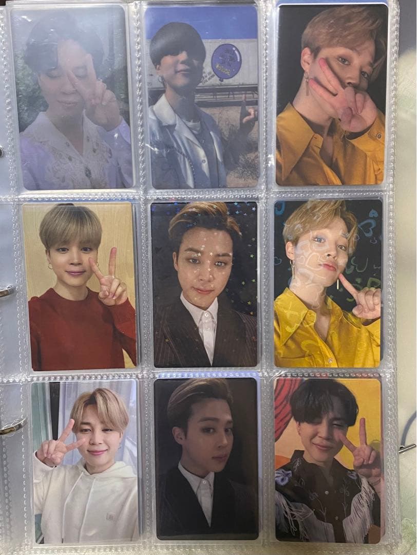 ジミン　韓国　ラキドロ　トレカ　セット　16枚