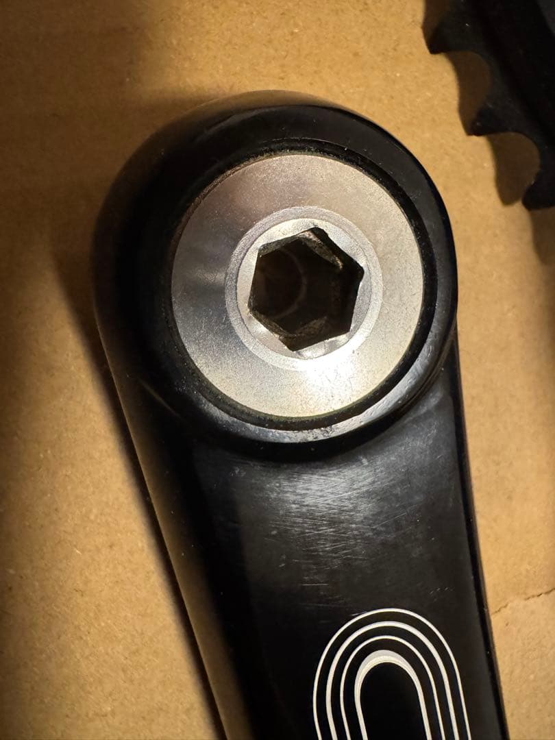 SRAM Omnium クランクアーム 48T ブラック　170mm BB付き