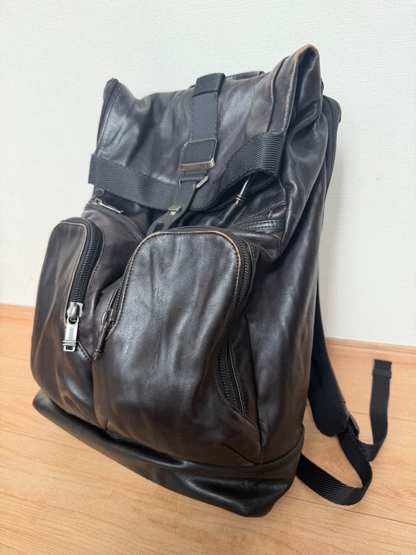 M*e様 【中古】TUMI Alpha Bravo ロンドン オールレザー バッ