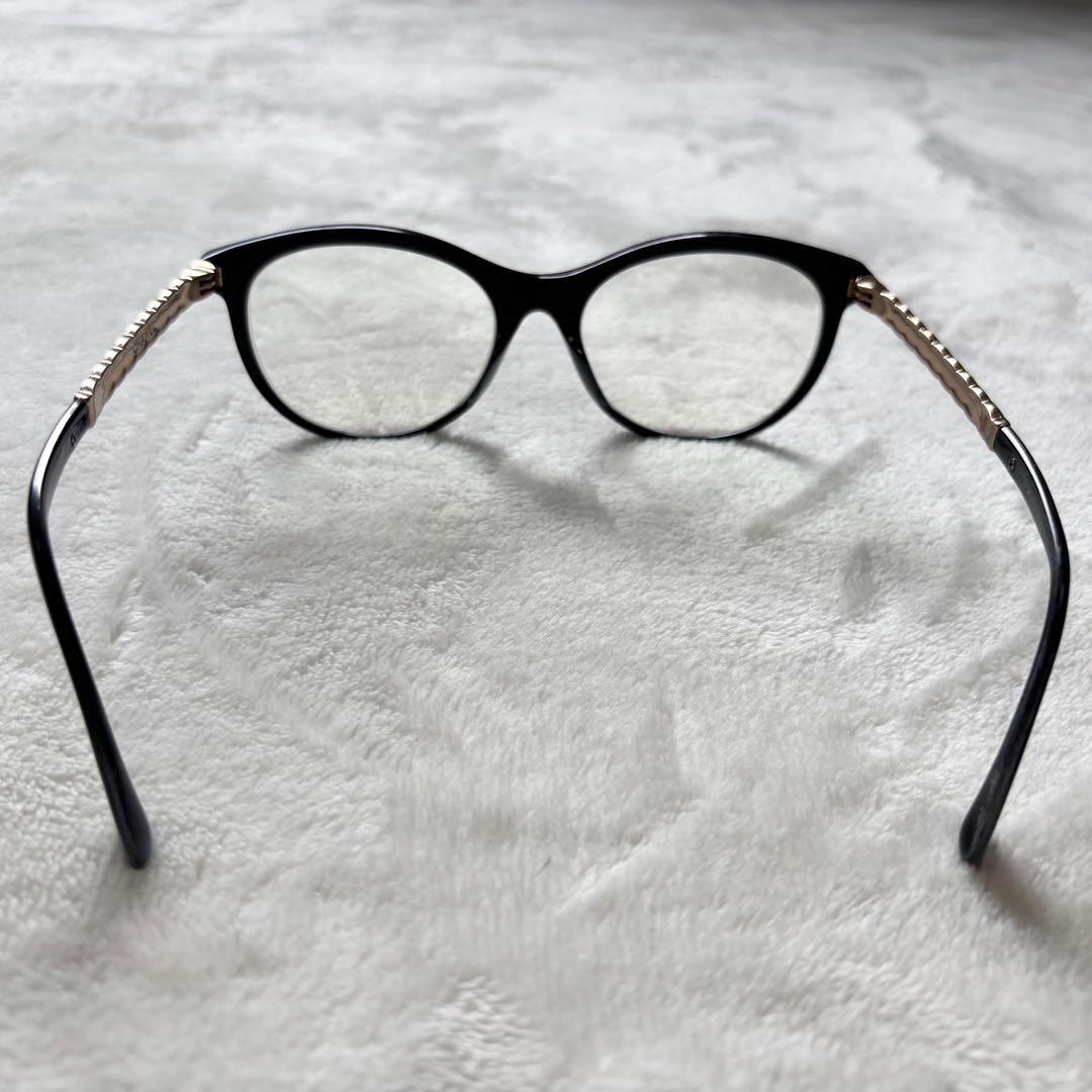 CHANEL サングラス ブラック ゴールド キルティング ココマーク メガネ