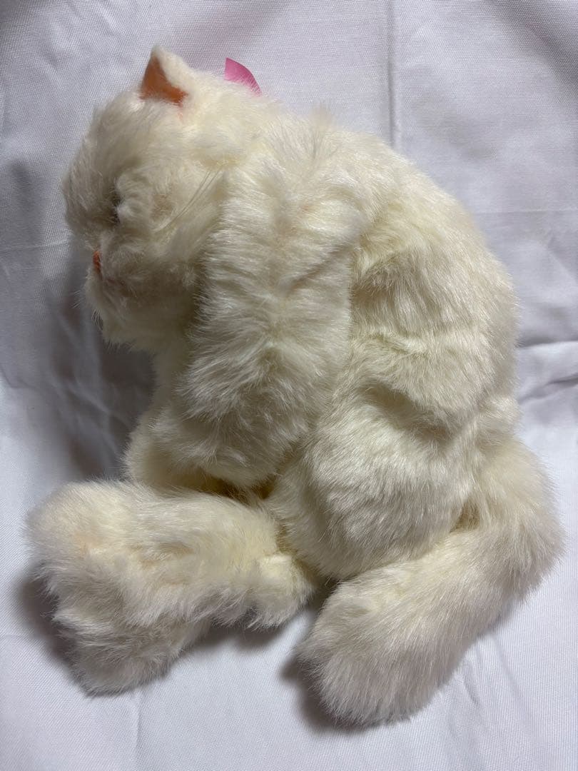 ぬいぐるみ　オオイケ　猫　ペルシャ　レトロ　昭和