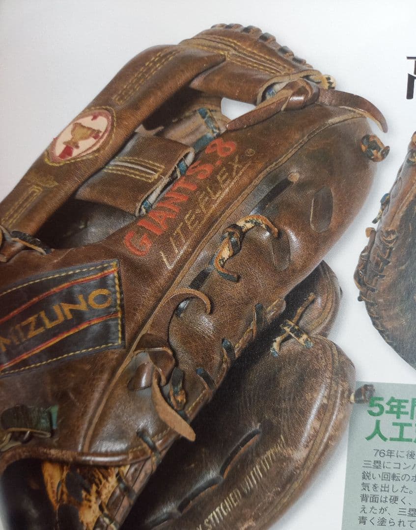 美津濃ワールドウィン硬式グローブ 中日ドラゴンズ鈴木孝政投手刺繍入り 赤カップ