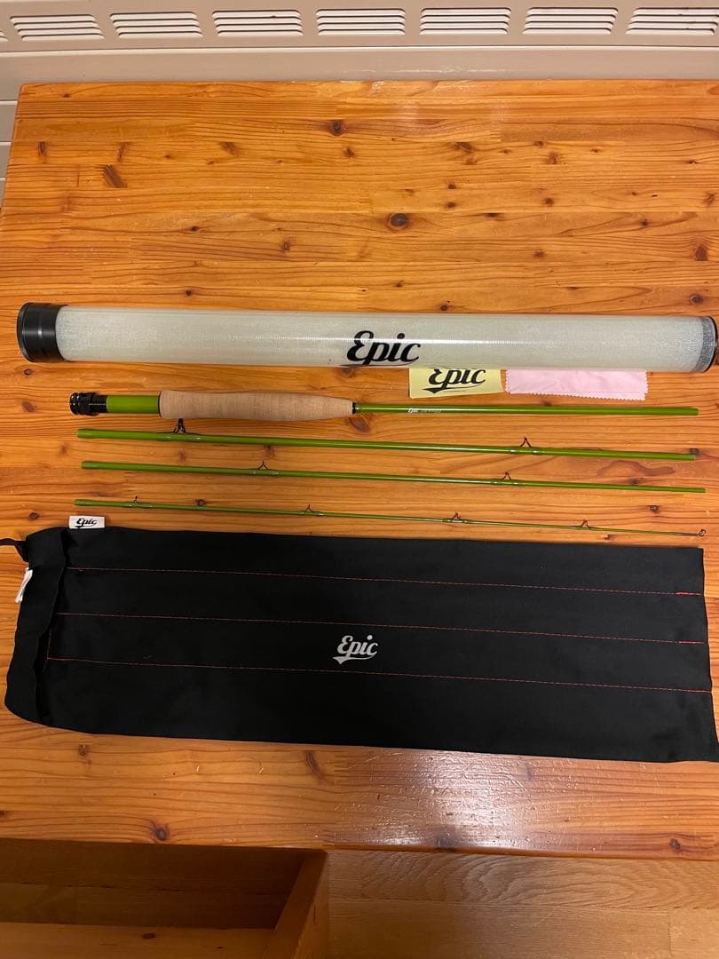 Epic 370 Fastglass II フライロッド7f 3番