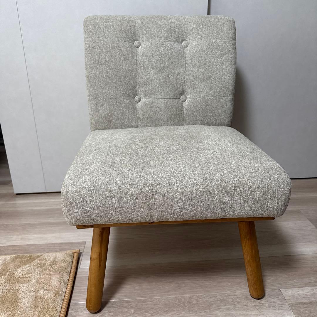 1人がけソファー　不二貿易　ダイニングソファ