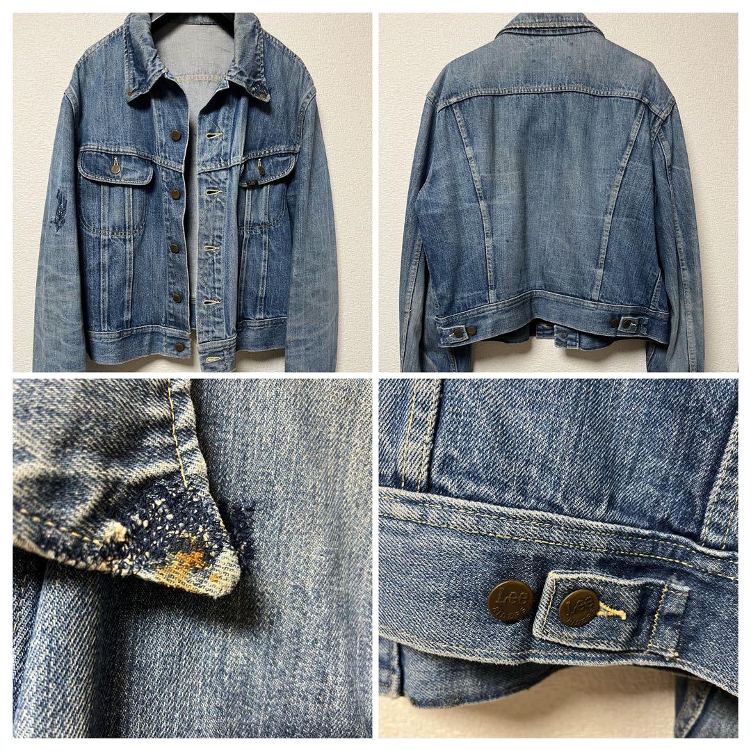 イ*ン様 70sビンテージLee220ベルベルジン購入極上色落ちハチノスリーバイ