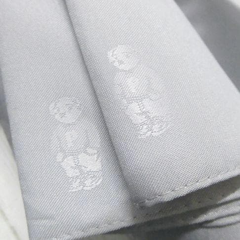 ポロ ラルフローレン ポロベア ジャガード織 長傘 雨傘 ライトグレー