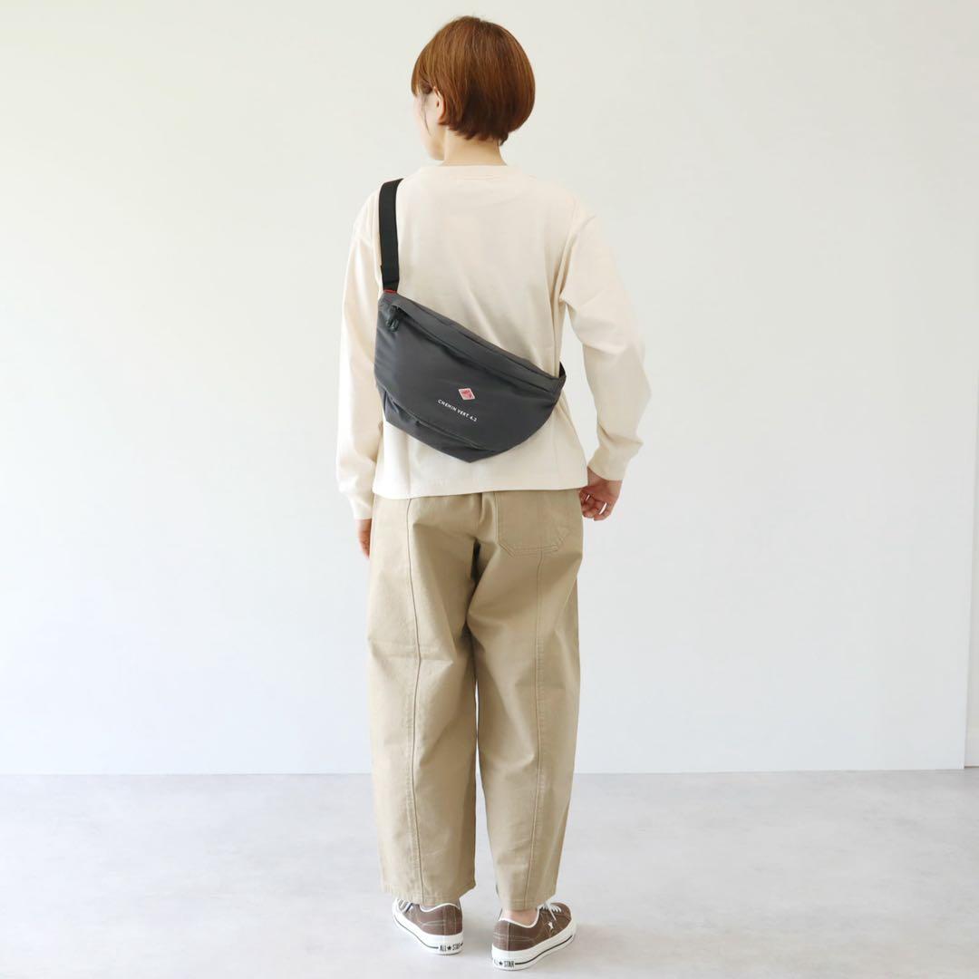 ★最終価格 新品【DANTON】ポリエステル タフタ スリング バッグ