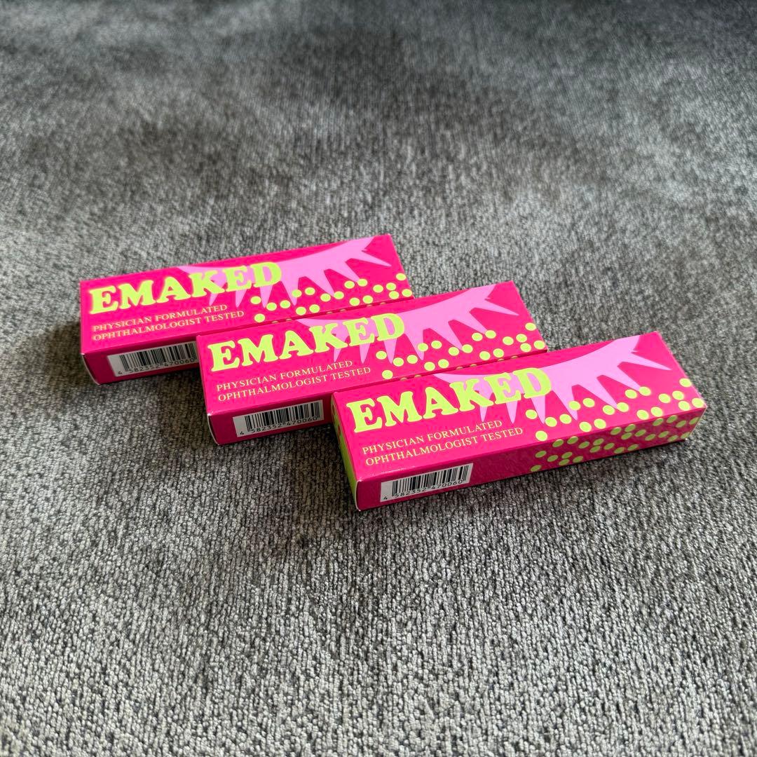 【正規品】EMAKED まつ毛美容液 3本セット