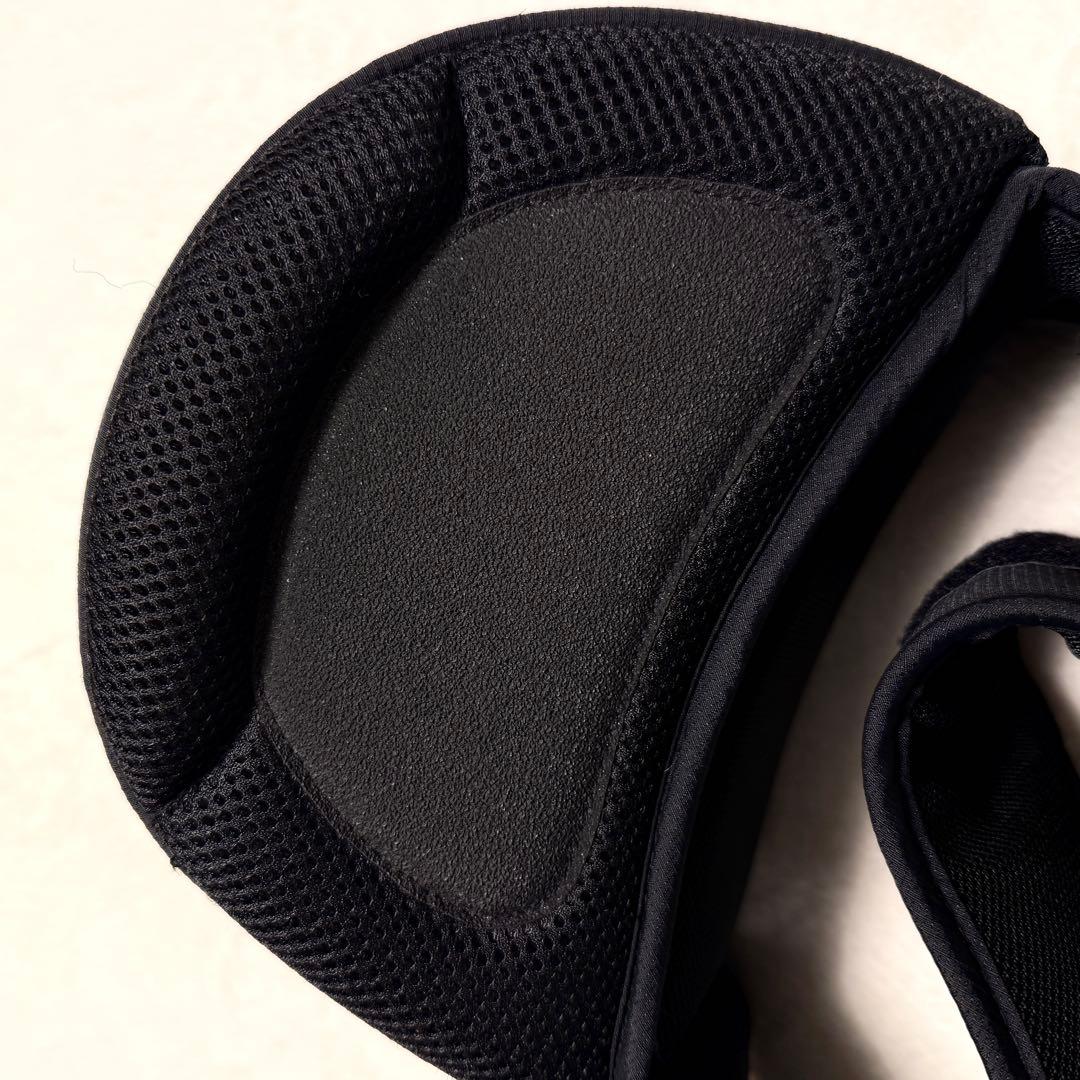 【美品】ポルバン アドバイス ヒップシート ブラック　シングルショルダー付