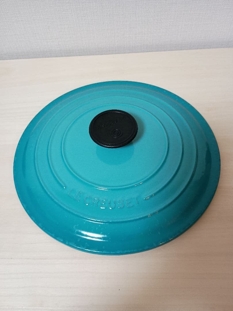 ル・クルーゼ 24cm 両手鍋 ターコイズ