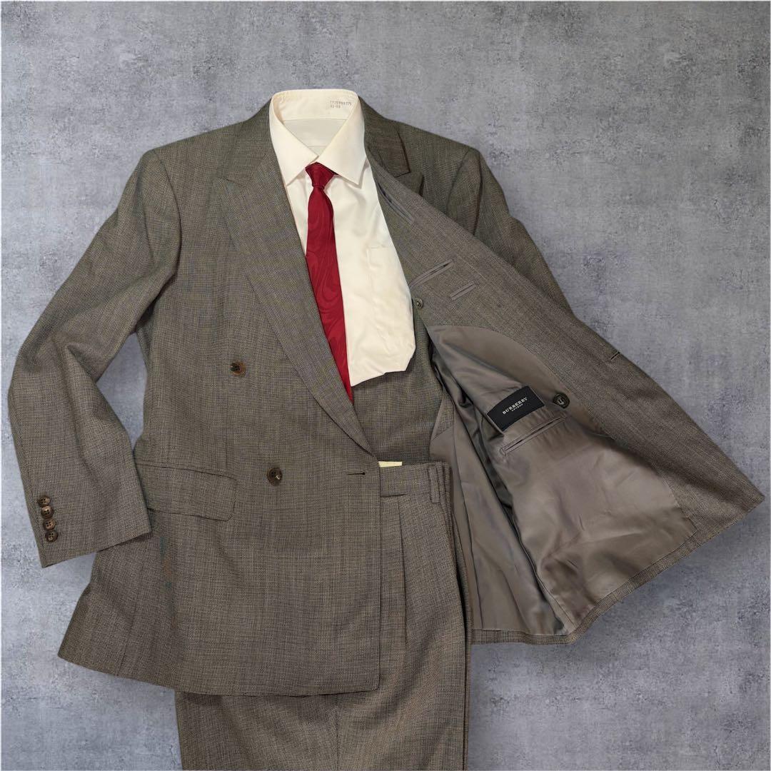 [トレバー] さまBURBERRY LONDONウールモヘア混 スーツ