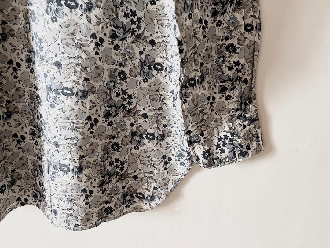 新品タグ付 マーガレットハウエル×リバティ レギュラーカラーシャツ