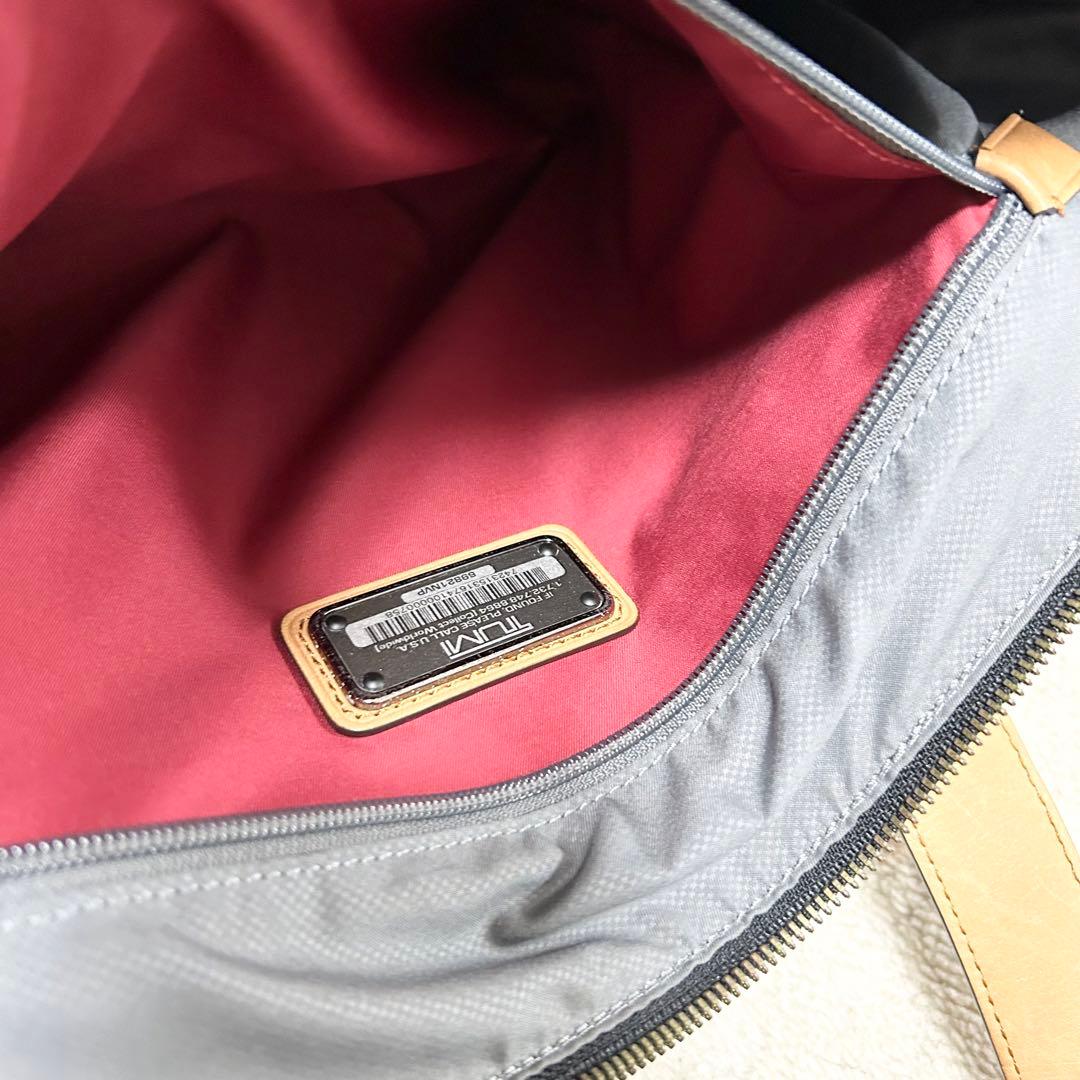 希少　トゥミ　TUMI オールレザー　ブリーフケース ビジネスバッグ　ネイビー