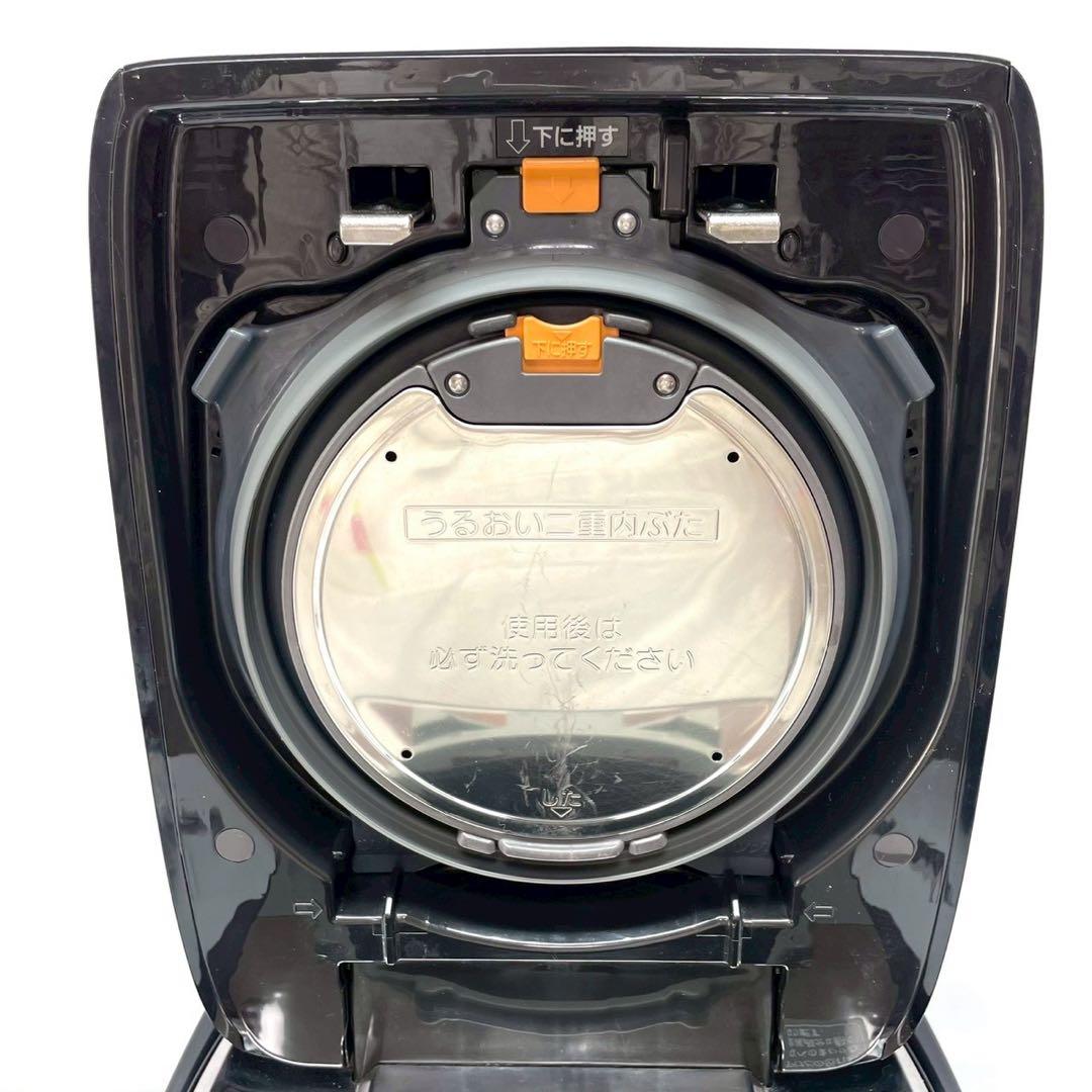 動作保証付　象印　圧力IH炊飯ジャー 炎舞炊き NW-KA10-BZ 黒漆