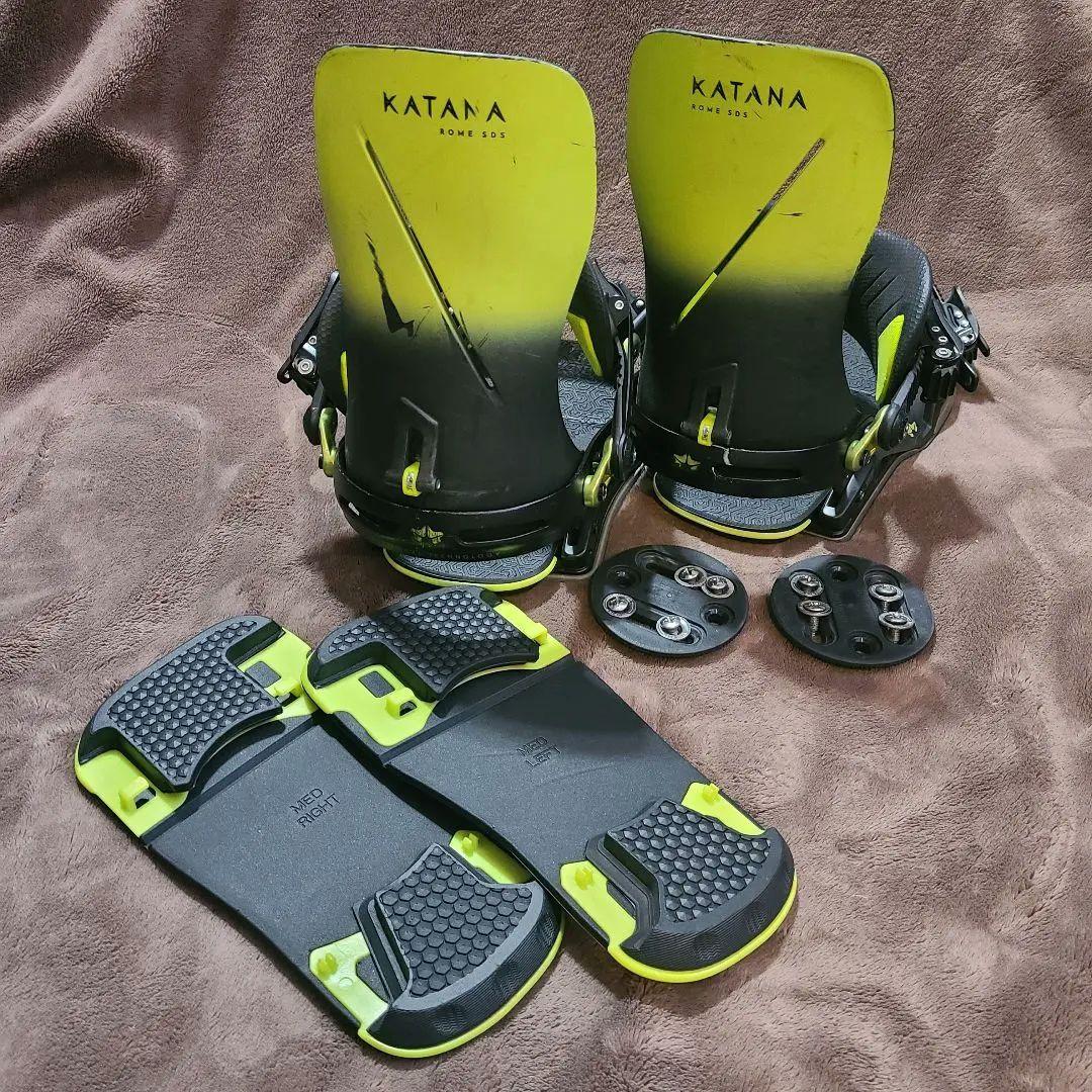 【大幅値下げ】ROME SDS KATANA ビンディング ブラック/イエロー