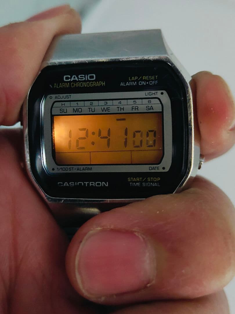 CASIO CASIOTRON 46CS-27 デジタル腕時計