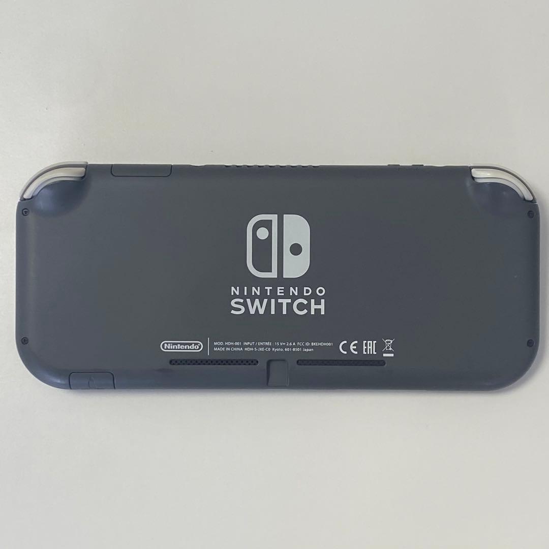 【動作OK・中古】Nintendo Switch Lite グレー【充電器付き】