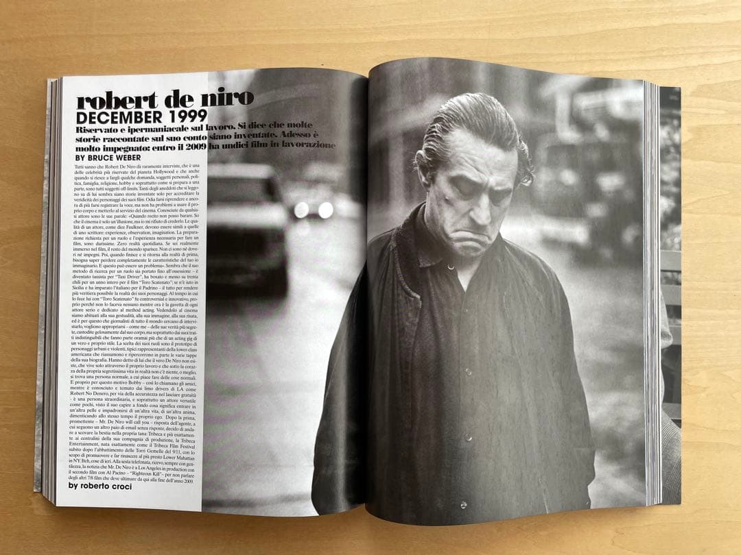 L'UOMO VOGUE 40周年記念特大号 ブルース・ウェーバー