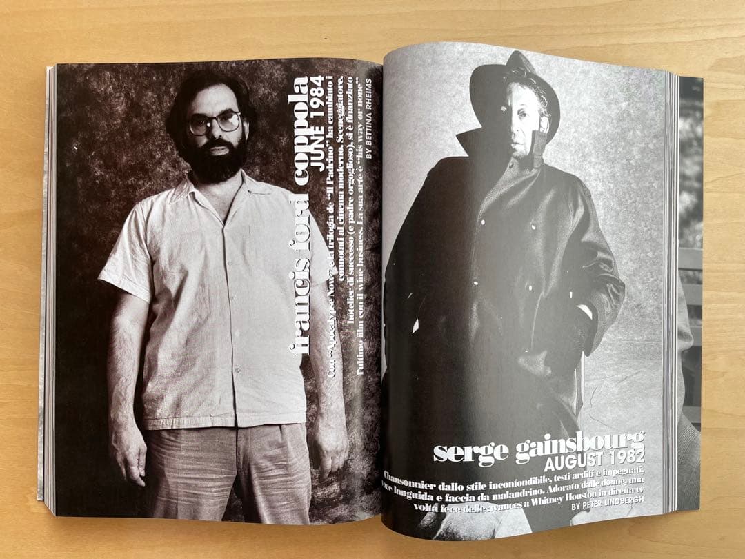 L'UOMO VOGUE 40周年記念特大号 ブルース・ウェーバー