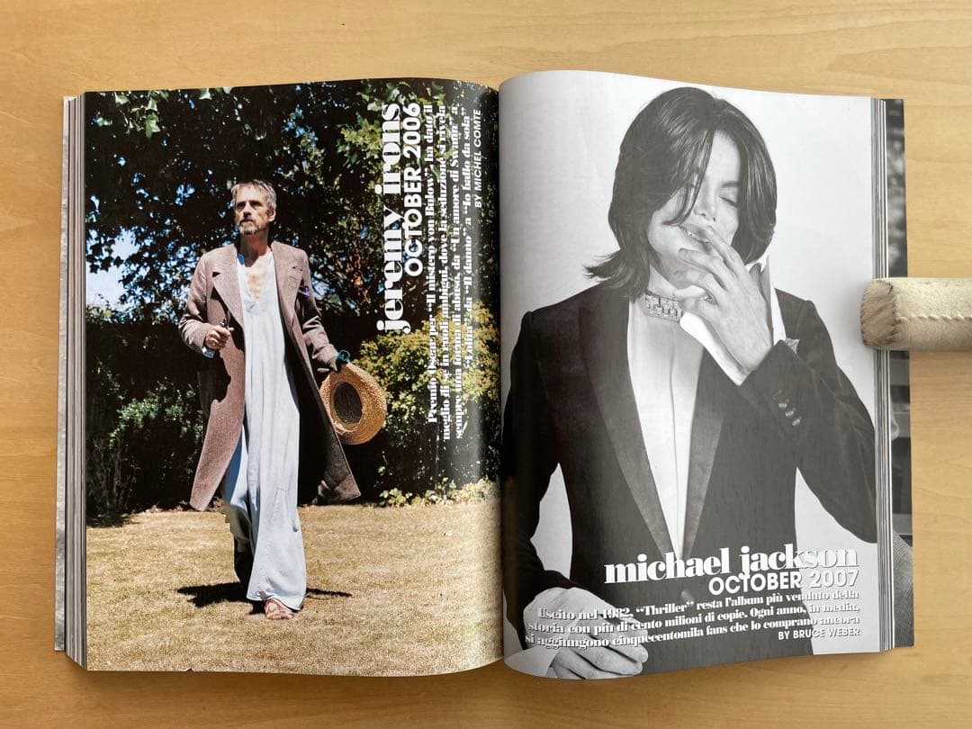 L'UOMO VOGUE 40周年記念特大号 ブルース・ウェーバー