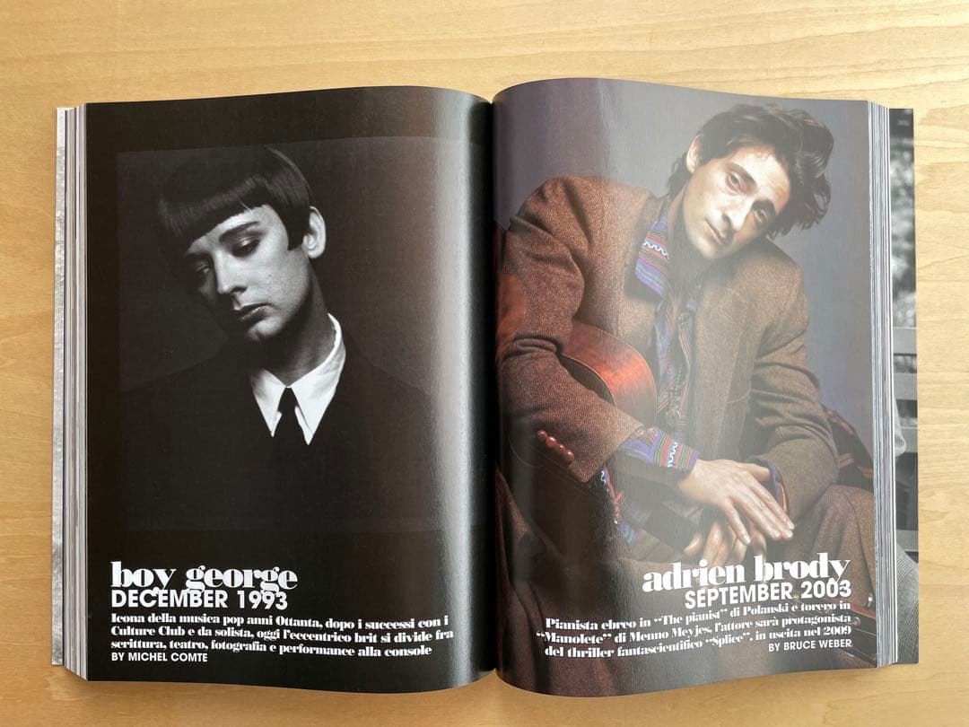 L'UOMO VOGUE 40周年記念特大号 ブルース・ウェーバー