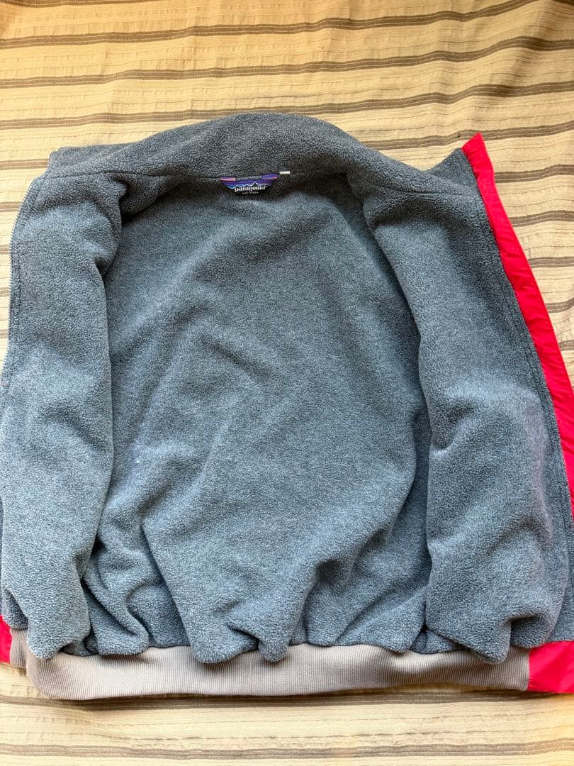 80年代patagonia シェルドシンチラベスト XL 三角タグ