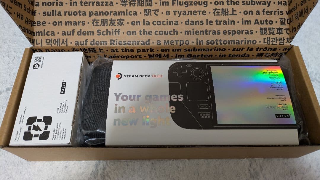 【きゅうい。】Steam Deck OLED 512GB