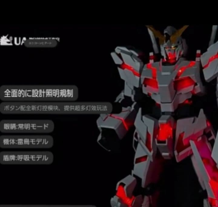 1/60 PG ユニコーン ガンダム プラモデルガンプラ改造用 LＥＤユニット