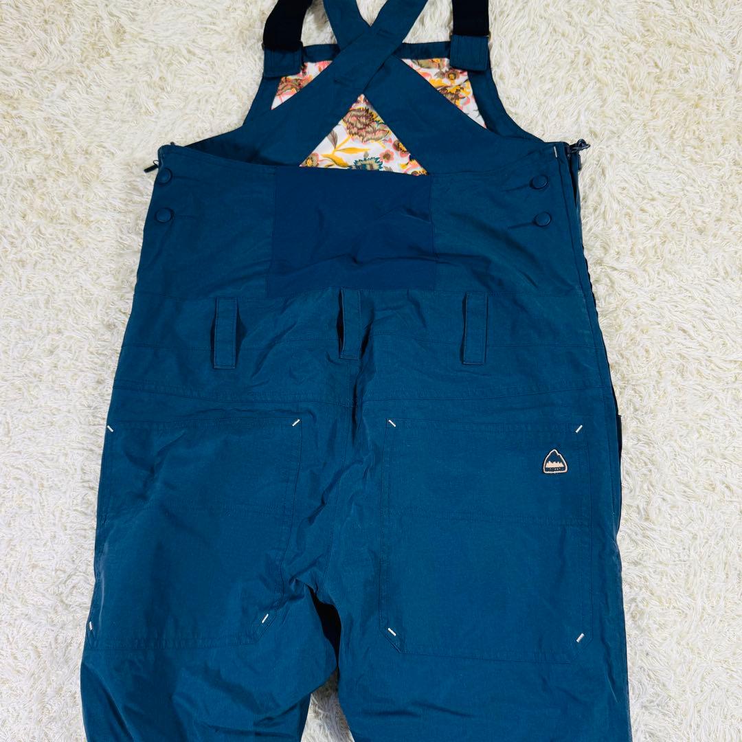 【美品】BURTON　ゴアテックス　ZEALOUS　ビブパンツ　紺　M
