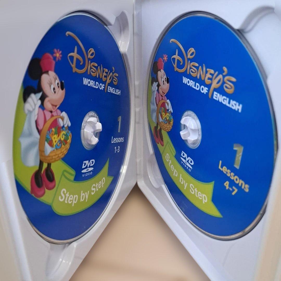 ディズニー英語システム　ステップバイステップ　DVD　本　CD　まとめ売り
