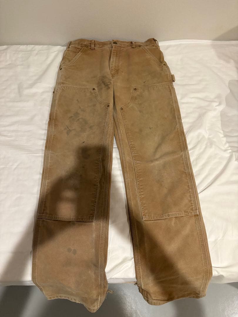 (32×34) カーハート ダブルニー パンツ