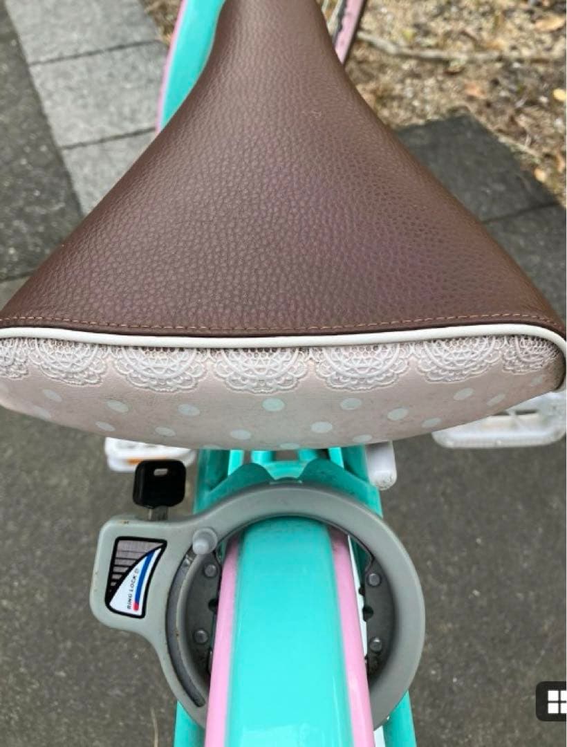 自転車 25インチ ミントグリーン エメラルドグリーン