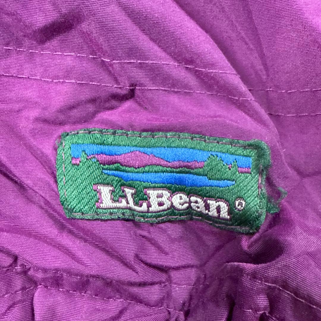 80s USA製 llbean アノラック ナイロンジャケット シンサレート L