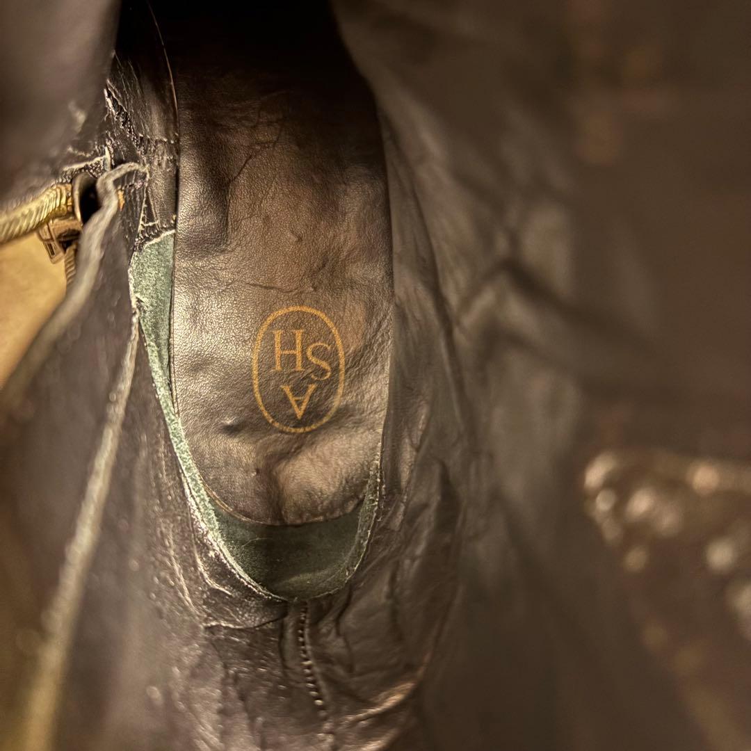 00s y2k ASH スタッズ エンジニアブーツ 37 23.5㎝