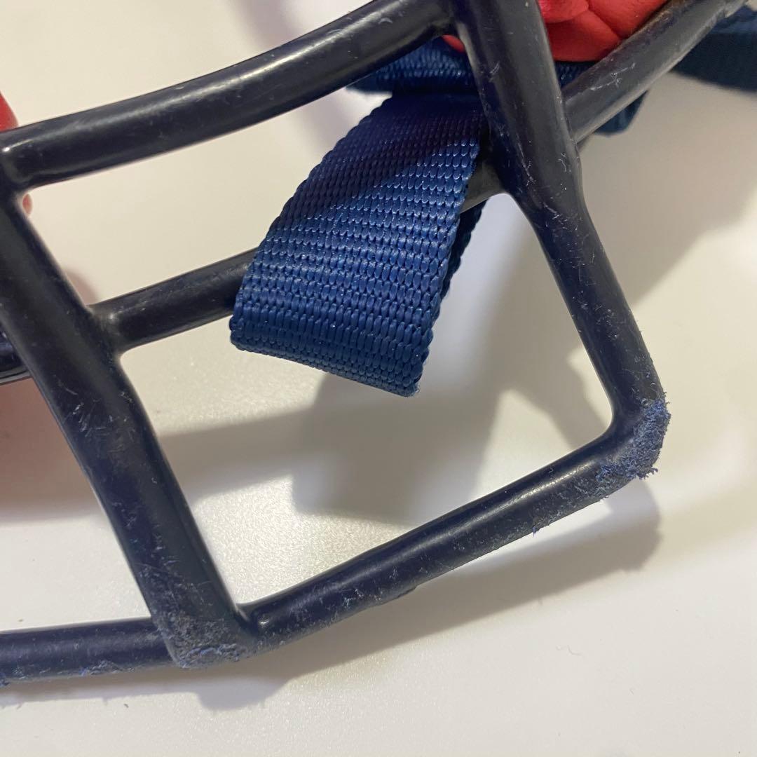 ミズノプロ ソフトボール キャッチャー防具 ネイビー マスク