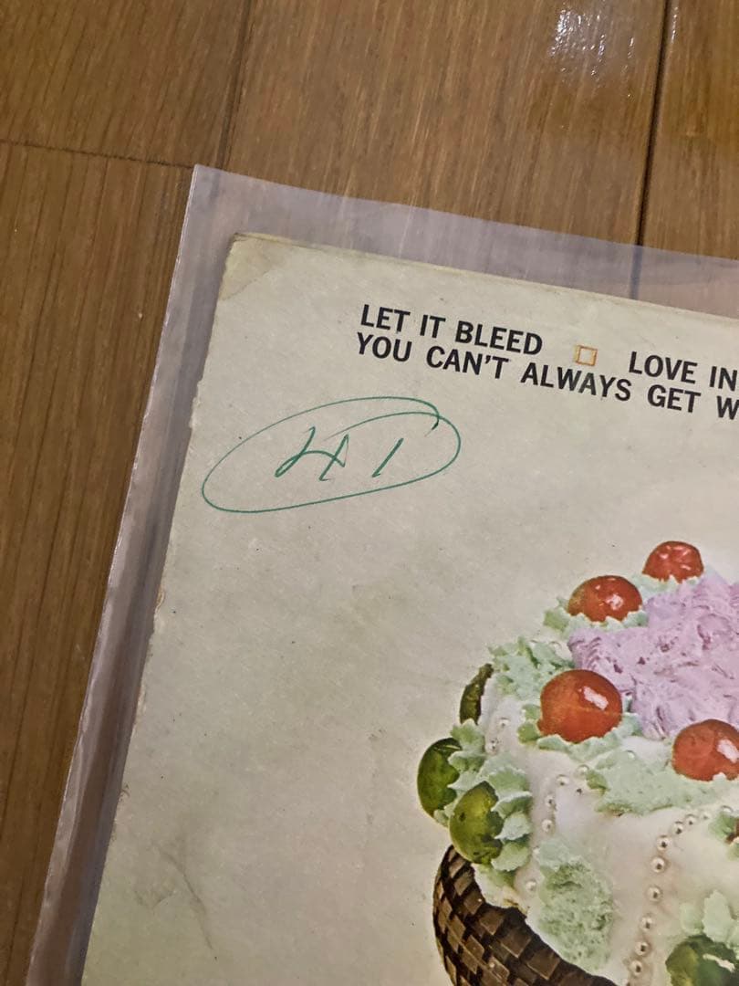 稀少UKオリジナルMono Let It Bleedローリングストーンズレコード