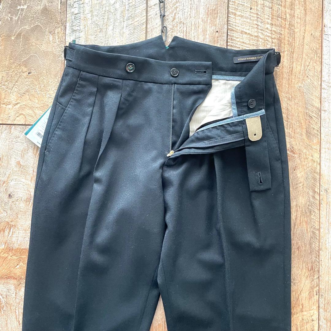 【新品】BERWICH scotch カノニコ ウール スラックス パンツ 42