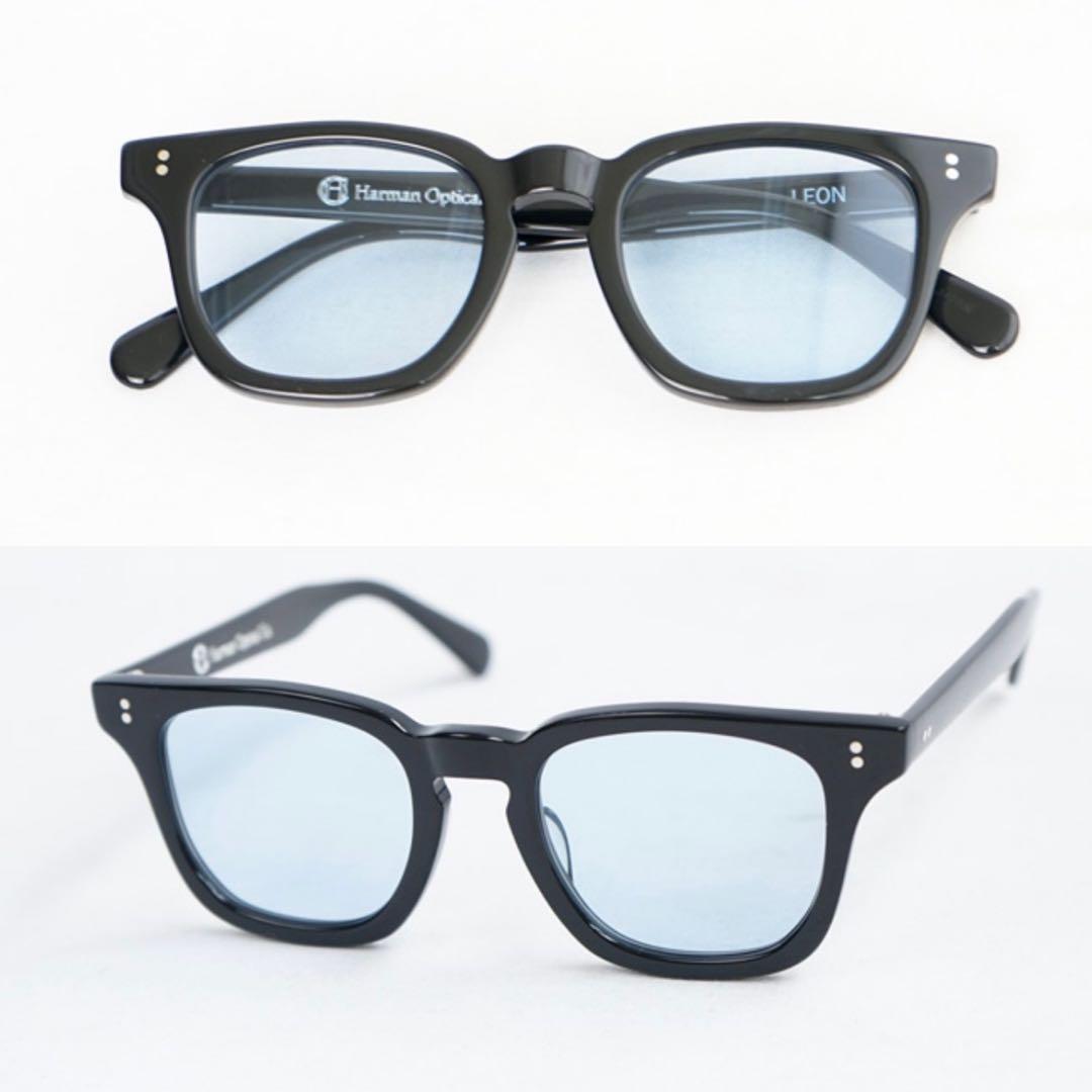 小物 Harman Optical Co. LEON BLACK / BLUE