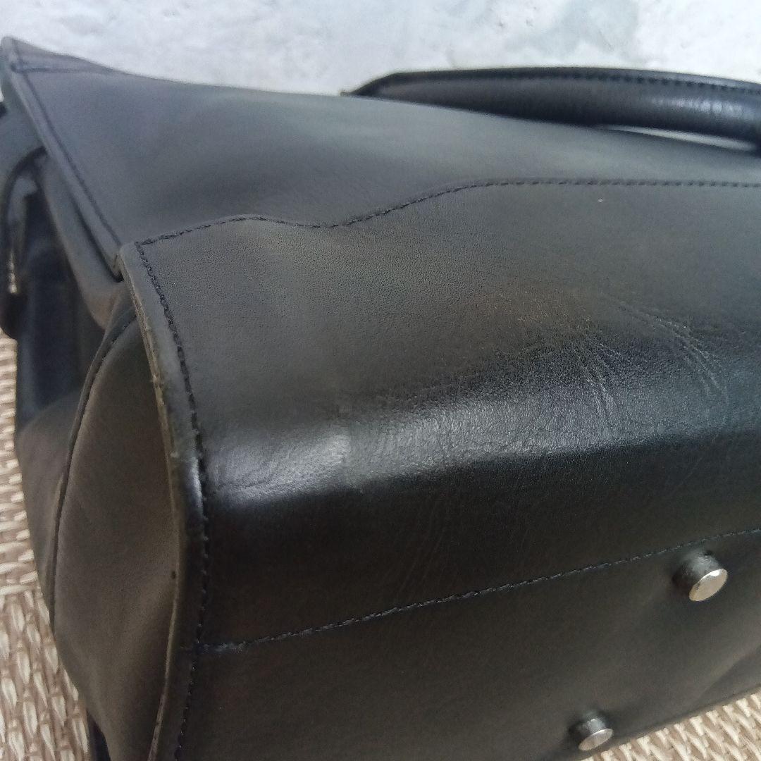 【ヴィンテージ】アニアリ Aniary ブリーフケース 本革 黒 A4 ビジネス