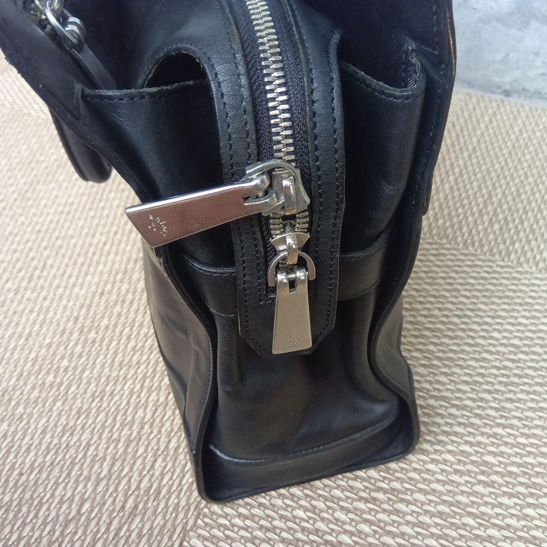 【ヴィンテージ】アニアリ Aniary ブリーフケース 本革 黒 A4 ビジネス