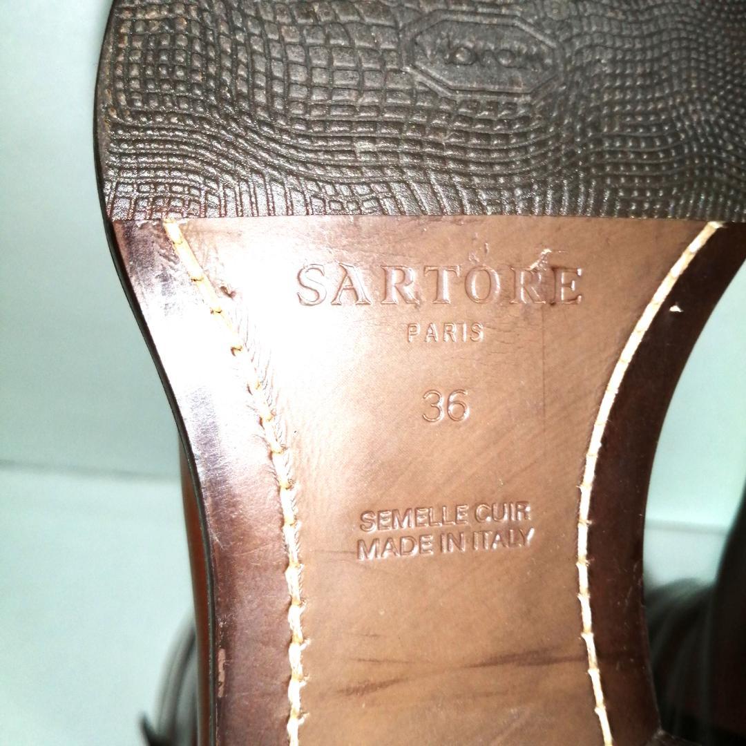 sartore ジョッキーブーツ　ロングブーツ　ダブルストラップ