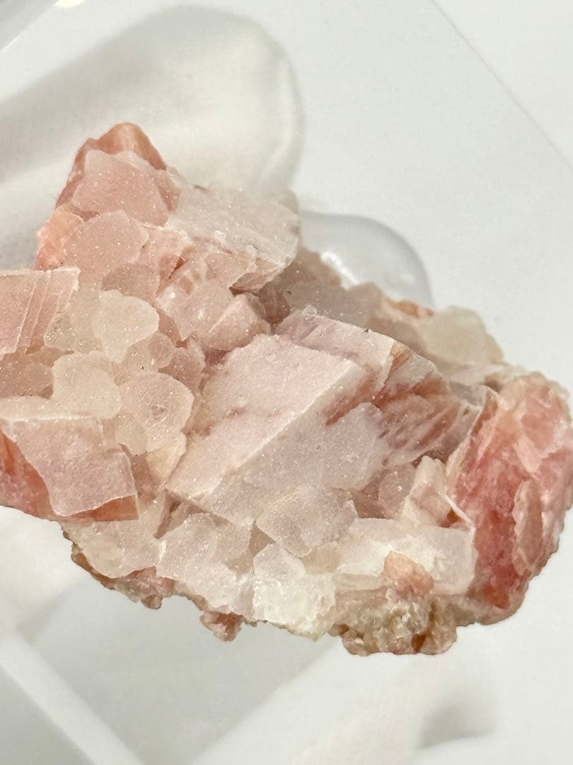 ロードクロサイト　江西省産　シュガーフローライト　蛍石　インカローズ　鉱物標本