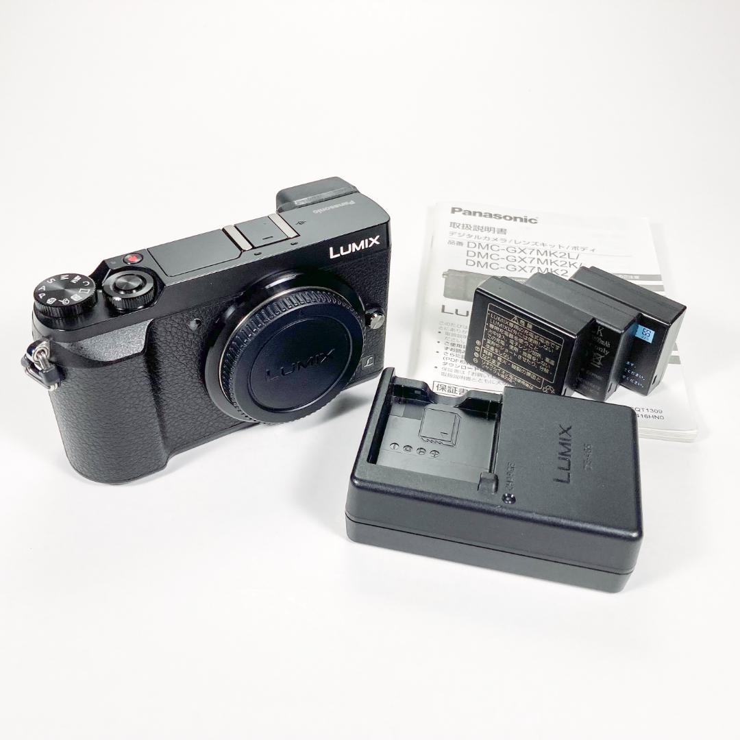 LUMIX GX7 Mark II ボディ【シャッター数 6000枚台】