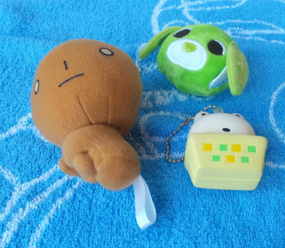 みかんぼうや　靴下にゃんこ　こげぱん　たれぱんだ　ぬいぐるみ　マスコット