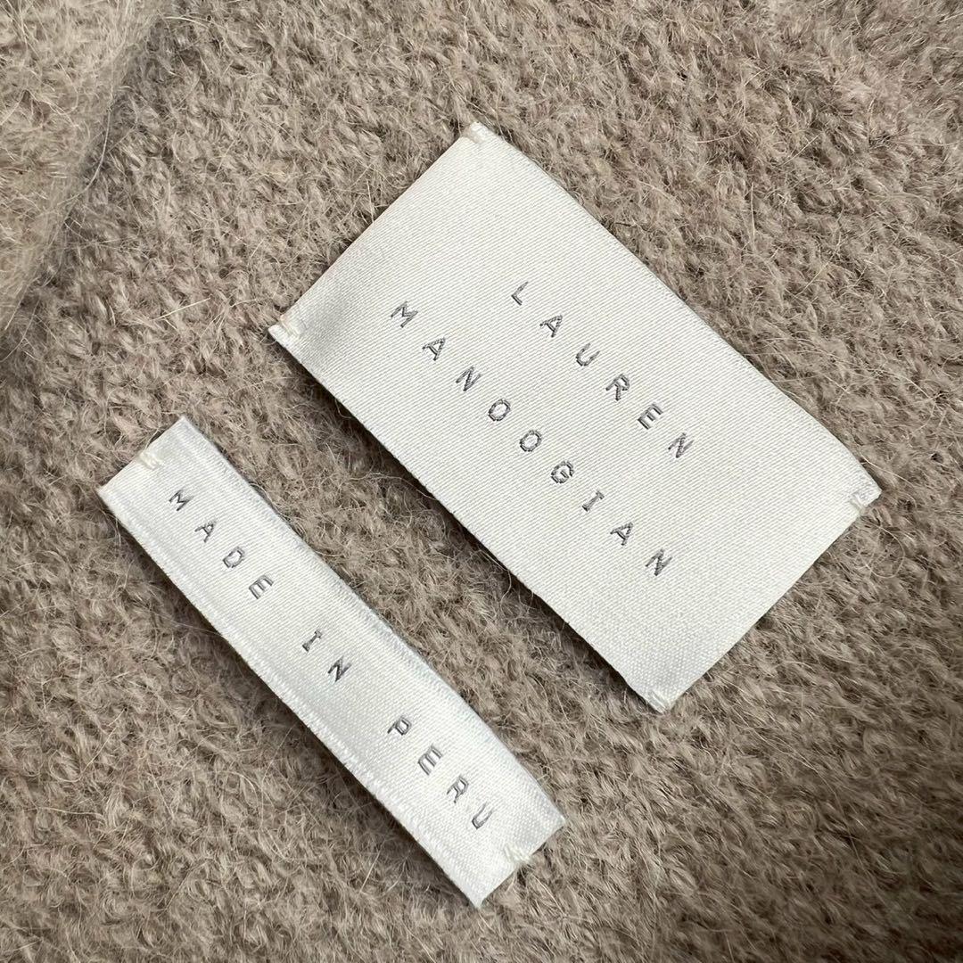 LAUREN MANOOGIAN アルパカニット ダブルフェイスコート